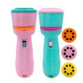 Children Projector Flashlight with Image Reel Slide Projector Flashlight Educational Learning Night Light for Kids Animal Torches lamp Flashlight Night Light for Toddler. 