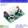 600W Buck Converter For Solar Panels High Power Step-Down Power DC-DC Buck Converter Supply Module 12-75V To 2.5-50V 25A Adjustable Regulated Power Module by Electrica. 