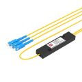 PLC Splitter SC APC 1X2 PLC Singlemode Fiber Optical Splitter SC/UPC PCL Splitter Internal Computer Cable Sleeve. 