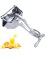 IMPERIAL FRUIT PRESS JUICER MANUAL/Alloy Lemon Squeezer/Heavy Duty Hand Press Detachable Easy Fresh Fruit Juicer Press Handheld Fruit Juice Squeezer. 