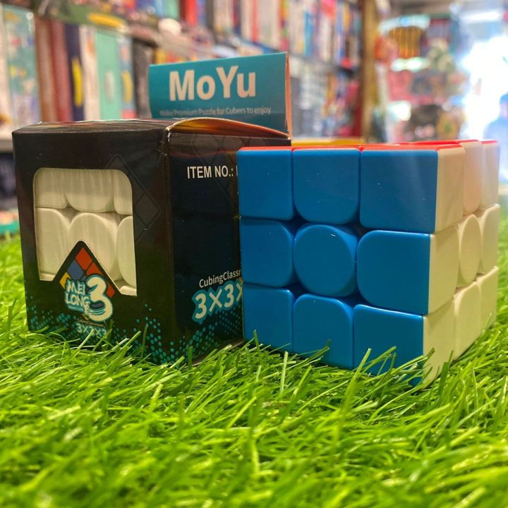 Moyu RS3M 2020 Original Cube 3x3 Magic Puzzles Speed Cube Magnets Cube 3*3 Sticker less Toys For Children R3SM