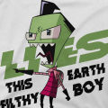 ZIM Invader Lies This Filthy Earth Boy Lies Tshirt Graphic Men Classic Fashion Summer Clothing Cotton Harajuku T Shirt. 