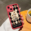 UCUC for Tecno Spark 10 10C Back Cover Retro Tulip Ladder Camera Soft Rubber Phone Case. 