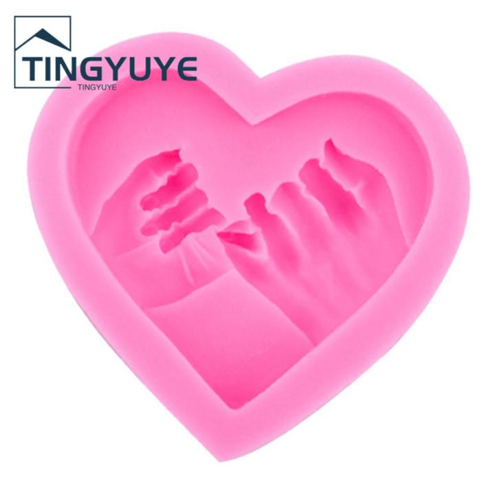 Aromatherapy Mold Non-stick Wide Application Love Finger Hook Mold