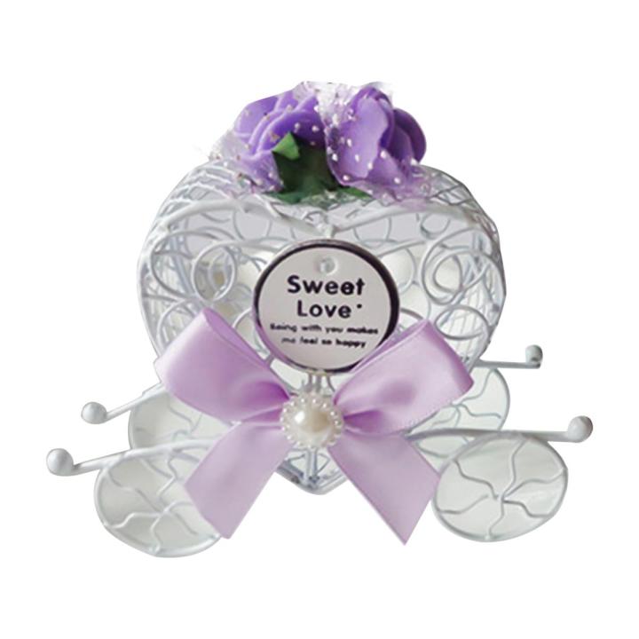 Wedding Gift Lovely Metal Candy Box Gift Boxes with Bownot