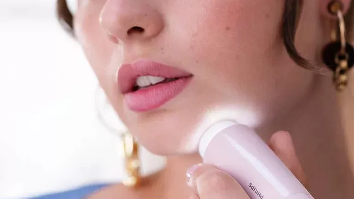 Philips Facial Hair Remover 5000 Series, Personal Groomer For Women Cordless And Compact With Hypoallergenic Head Gentle And Quick Facial Hair Removal Easy Touch Ups Model Brr454 00 - View #3