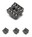 10pcs 8 Pin Dil DIP IC holder Socket Solder Tail 0.3 inch. 