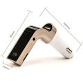 1pc Car Kit Bluetooth Handsfree FM Transmitter Cigarette Lighter Type Radio MP3 Player USB Charger. 