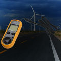 Handheld Digital Anemometer Air Velocity Meter Gauge Tester LCD display Velocity Flow Meter Gauge Simple Fidelity design. 