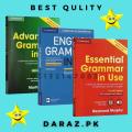 3 Books Cambridge Essential Advanced English Grammar in Use Collection Learning Textbook Workbook. 