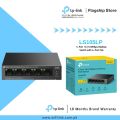 TP-Link Network Gigabit Desktop Switch LS105LP 5-Port 10/100Mbps Desktop Switch with 4-Port PoE - 18 Months Brand Warranty. 
