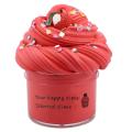 Diy Fluffy Slime Butter Slimes Fruit Kit Soft Stretchy Non-sticky Cloud Slimes Making Set Scented Toy Party Favors for Kids Gift. 