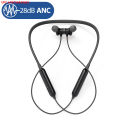 AKAMATE Noise Canceling Wireless Headphones, Bluetooth V5.0, Waterproof, Magnetic, HiFi Stereo, Sports Headphones, Microphone, Carrying Bag. 