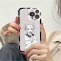 Himiko toga black and white Phone Case for iPhone 11 12 13 Mini Pro Max 14 Pro Max Case shell. 
