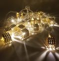 GOLDEN CUBE STRING FAIRY LIGHT ( PLUG IN GOLDEN FAIRY LIGHT ). 