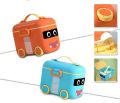 Milk Powder Container Portable Cartoon Car Storage Box. 