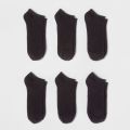 Code 6 Pairs Cotton Ankle Socks For Men Women  Cotton Ankle Socks For Men  No Show Low Cut Socks For Men  Business Casual Socks For Men - Black. 