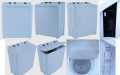 Dawlance DW 6550 Washing Machine Semi Automatic 6.5 KG - DW-6550. 