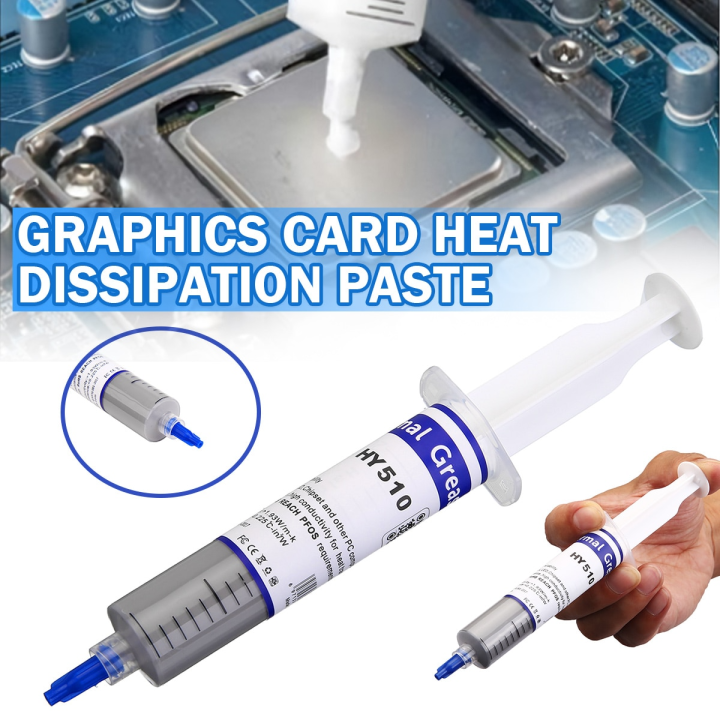 Thermal  Paste Grey, Carbon Based High Performance, Heatsink Paste, Thermal Compound CPU for All Coolers, Thermal Interface Material