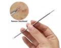 Stainless Steel Blackhead Remover Stick Needle Extractor Acne Pimple BC-05 Black Head Pin For Effective Blackhead Removal (1 pc). 