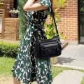 【WEJA】Black Elegant Strap Shoulder Bag Women's Handbag Beg Tangan Wanita Gift Hadiah. 