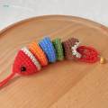 Rearview Mirror Accessories Knitting Key Charm Auto Interior Car Key for Gifts. 