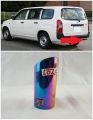 Car Rear Exhaust Pipe Cylincer Stainless Steel Silencer Cover Blue Burnt China For Corolla , Civic, City and All Other These Sizes Car. 