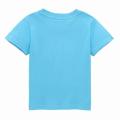 Fashionable children's clothing fine cotton OX game peripheral new ROBL two-dimensional short-sleeved T-shirt for boys and girls. 