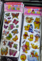 Pack of 10 Stickers Mix Design Cartoons Pictures for Kids. 