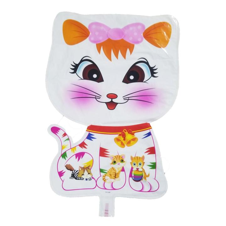 CAT THEME FOIL BALLOONS JUNGLE THEME FOIL BALLOON ( 22 INCH )