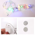 Christmas Ribbon with LED Lights Waterproof Fabric Gift Wrapping Ribbons for Outdoor. 