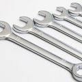 BRADOO- 10Pcs Mini Eneer Wrench Dual Heads Offset Ring Spanner Tools Spanner Combination Key 4-11mm Wrenches Hand Set. 