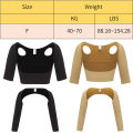 Upper Arm Shaper Women Shoulder Slimmer Compression Shapewear Sleeves Body Shaper Humpback Posture Corrector Back Support Tops. 