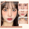 Kimuse Magic Highlight & Contour Stick Face Brightens & Shades Pencil Foundation Stick Longwear Makeup【AOXY】. 