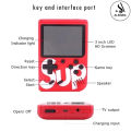 SUP Game Box 400 In 1 Retro Video Game Rechargeable Single Player Portable Handheld Game Console Handheld Game PAD Gamebox for kids Connects with LCD / TV - Size Approx. 5 Inches - Blue. 