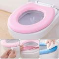 Bathroom Toilet Seat Cover Pad Waterproof Toilet Cover F/ Home Decor Closestool Cushion Mat Seat Case Toilet Lid Toilet Stickers. 