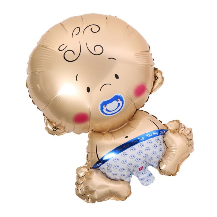 BABY BOY FOIL BALLOON PARTY DECORATION BABY SHAPE FOIL BALLOON ( 32 INCH )