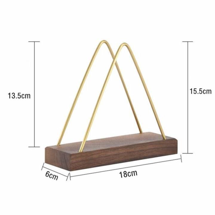 2 PcsMetal Holder for Napkins, Metal Napkin Holder. Unique Original Napkin Holder. Standing Napkin Holder, Tissue Holder Classic Mouse Napkin Holder / Desk File Organizer, Paper Napkin Holder for Table With Gold Colour, Customized by Dhudhi Mart