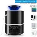 Electric Mosquito Killer Usb Uv Lamp Bug Zappers No Noise No Radiation Insect Killer Flies Trap With Trap Lamp For Indoor Home. 