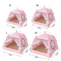 Dog House Super Soft Wide Application Fabric Easy Cleaned Printed Kitten Nest Pet Supplies. 