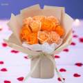 Soap Flower for Engagement Valentines Day Congratulations. 