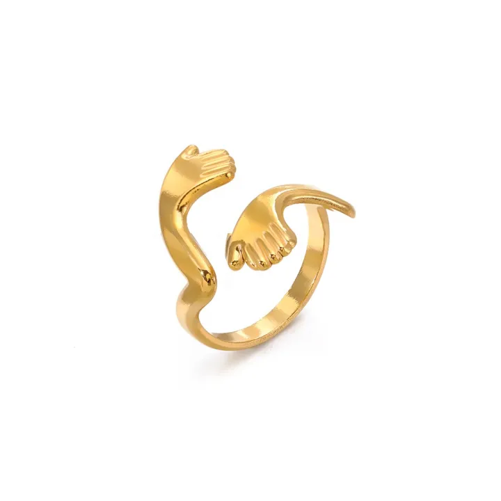 Fashion%2018k%20gold%20stainless%20steel%20jewelry%20women%20adjustable%20beautiful%20stainless%20steel%2018k%20gold%20ring%20-%20Image%207