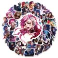 10/30/50PCS Hot Game Arcane LOL Cartoon Character Vi Jinx Sticker For Luggage Laptop iPad Skateboard Phone Sticker Wholesale. 