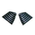Honda City 2009-2020 | Quarter Glass Windows Louvers Black with Double Tape. 