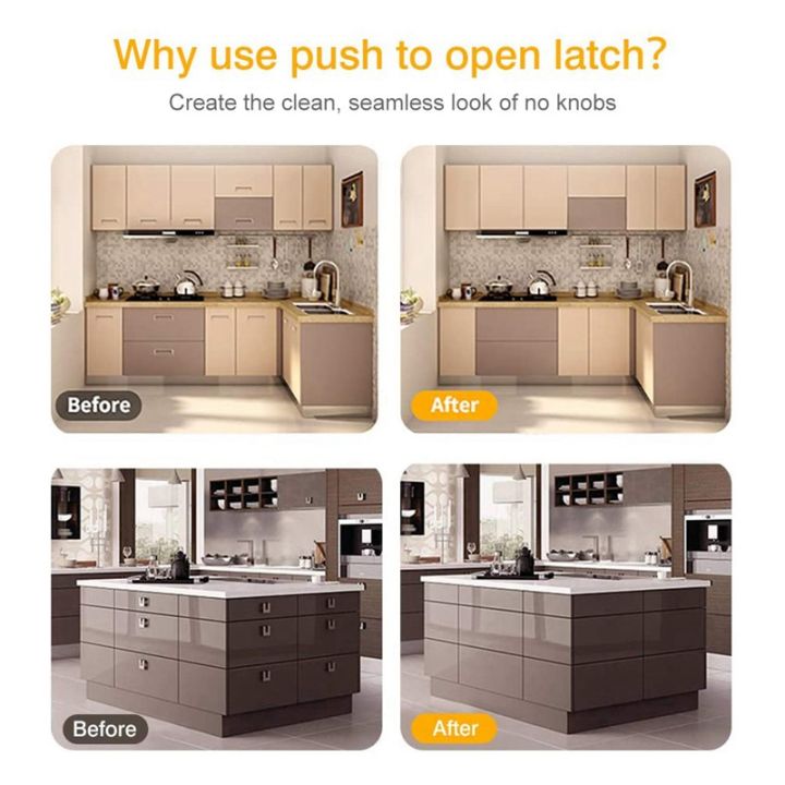 Magnetic%20Push%20Latches%20for%20Cabinets%20Push%20to%20Open%20Cabinet%20Hardware%20Push%20Touch%20Latch%20Kitchen%20Door%20Push%20Release%20Latch%20for%20Drawer%20Closure%20Push%20Catch%20Pop%20Out%20Latch,%20Pack%20Of%202,%204,%2010%20And%2020.%20-%20Image%208