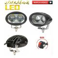 2 LED 20W Ultra Bright Long Range 4D Lens Oval Projector Fog Light Spot LED Light Off-Road Driving Lights for Motorcycle Bike Car and other Vehicle 1 PC. 