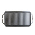 Reversible Cast Iron Grill & Griddle Pan. 