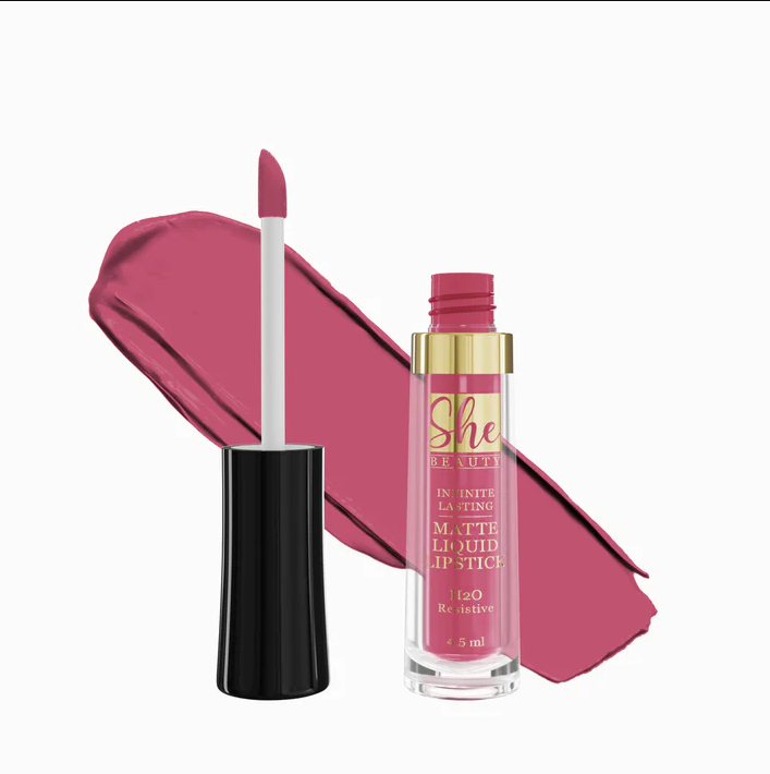 Liquid Lipstick by She Beauty - Shade Berry Nude