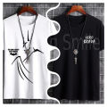 Pack Of 2 The Dark KNight Batman With VERO BRAVA White With Multicolor Amazing Smart Fit T-Shirt For Men's / Women's. 
