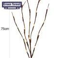Green forest Branch Lamp Warmly Light LED Lamp Ceremony Birthday Party Decoration. 